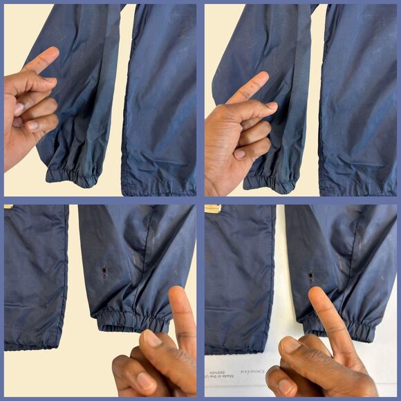 60s/70s Champion windbreaker, University of Akron size M vintage zip up jacket - Picture 3 of 8